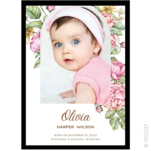 The Vintage Rose Edition – Classic Arch Baby Frame