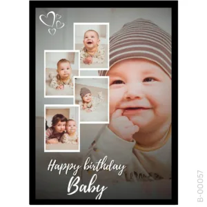 The Modern Heart Edition – Big Portrait Birthday Frame