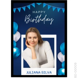 The Royal Navy Edition – Blue Balloon Birthday Frame