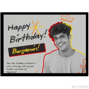 Modern Street Vibe Portrait – Custom Name Grunge Design