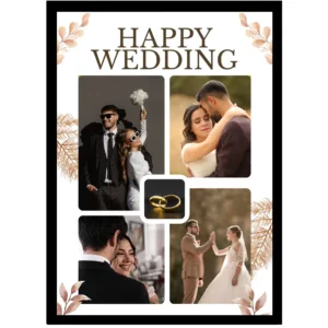 The Boho Pampas Edition – Ring Feature Wedding Frame