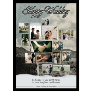 Urban Grey Newsletter Collage – Complete Wedding Journey