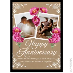 Peony Love Story – Taped Photo Sentiment Frame