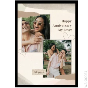 Earthy Abstract Storyboard – "5th Year" Milestone Design