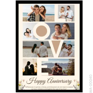 The LOVE Story Grid Edition – Cinematic Vows Frame